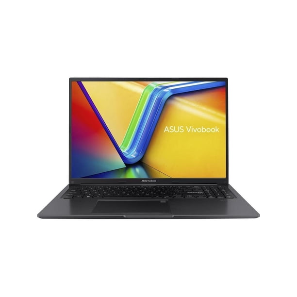 ASUS VivoBook 16 Laptop, 16” WUXGA (1920 x 1200) 16:10 Display, AMD Ryzen 5 7530U CPU, AMD Radeon™ Graphics, 8GB RAM, 512GB SSD, Fingerprint Sensor, Windows 11 Home, Indie Black, M1605YA - ES52