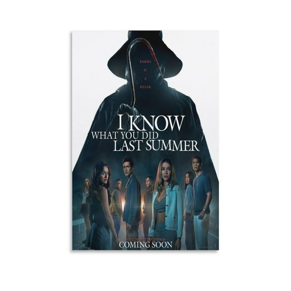 I Know What You Did Last Summer - Vintage Blockbuster Movie Poster New Movie Poster Canvas Wall Art -P1