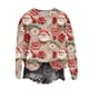 thumbnail image 4 of Sudadera con capucha de Papá Noel y reno para Navidad, sudadera con capucha con estampado 3D de dibujos animados de anime para hombres, mujeres y adultos unisex, 4 of 4