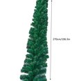 thumbnail image 3 of Kezqiaxn 8.86Ft Christmas Garland Artificial Plants Christmas Decorations Outdoor Indoor Xmas Premium Quality Home Garden Artificial Greenery, Soft Twist Party Decorations Green, 3 of 8
