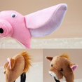 thumbnail image 4 of Adorable Pig Makeup Headpiece for Birthday Parties, Funny Hair Bands, Furry Hair Accessories for Kids, 4 of 5