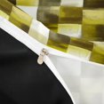 thumbnail image 4 of Homewish Abstract Checkered Twin Duvet Cover,Aesthetic Artwork Twin Bedding,Yellow,Black Reversible,2-Piece,1 Duvet Cover and 1 Pillowcase, 4 of 6