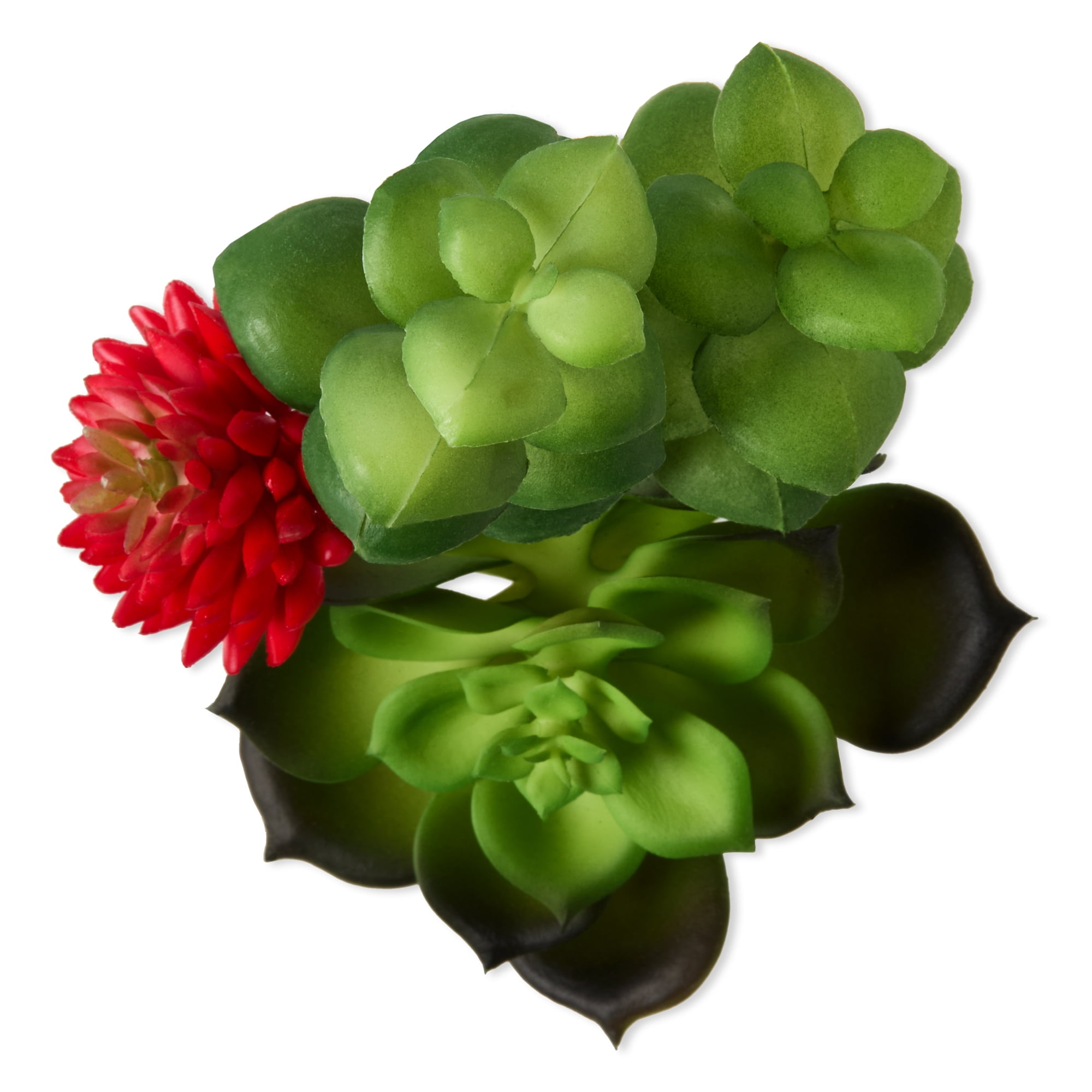 Mainstays Artificial Bundle Green/Orange Puff