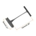 thumbnail image 2 of Standard Tagging Fastener Price Tag Label Tagging Barb 10mm 1500pcs Black, 2 of 7