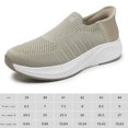 thumbnail image 2 of Zapatillas de deporte de punto para hombre Zapatos casuales para caminar Zapatillas de deporte manos libres Zapatos deportivos al aire libre, 2 of 9