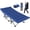 Blue Cot Blue/Gray Pad, variant on PNKKODW XL Folding Camping Cot Extra Wide 28" 500lbs No Set Up, with Mattress for Adults Carry Bag, Portable Bed Cot for Tent, Office Home Nap, Outdoor, Gray Cot Gray Pad