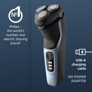Philips Norelco Shaver 3600, Rechargeable Wet & Dry Electric Shaver with Pop-Up Trimmer and Storage Pouch