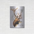 thumbnail image 3 of Luxe Metal Art 'Elk' by Barbara Keith, Metal Wall Art, 24"x36", 3 of 9