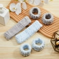thumbnail image 7 of Lsupdaol 6-Piece Face Washing Headbands & Wristbands Set for Women - Gray, Blue, 7 of 7