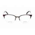 thumbnail image 4 of Liz Claiborne 658 Semi-Rimless Cat Eye/Butterfly Brown Gold Eyeglasses, 4 of 5