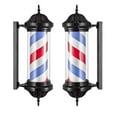 thumbnail image 1 of lionlar Lampe de Barbier pour Poteau Installation Facile LED Barbier pour Barbier Extérieur Intérieur Rouge Bleu, 1 of 9