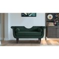 thumbnail image 2 of Luna Rembourrée Loveseat Chasseur Vert, 2 of 10