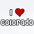 thumbnail image 2 of CafePress - I Love Colorado Infant Bodysuit - Baby Light Bodysuit, Size Newborn - 24 Months, 2 of 4