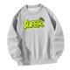 thumbnail image 5 of Hombres Mujeres Cuello Redondo Sudadera Jersey Sudadera Ropa Moda Gris Ajuste Suelto XL, 5 of 8