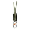thumbnail image 3 of 10 Styles High Strength Emergency Survival Backpack Parachute Cord Paracord Keychain Lanyard 8-Word Buckle Key Ring 8, 3 of 8