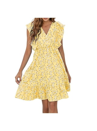 Women Plus Size Dresses for Wedding Guest Lace Floral Print Dress Keyhole  3/4 Sleeve Dress Casual Midi Dress Womens Dresses for Wedding Guest vestidos  de verano para mujer 