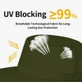 thumbnail image 3 of YEKEYI Boonie Hat UPF 50+ Cooling Sun Hat for Men and Women,Wide Brim Bucket Hats with UV Protection for Safari Hiking Beach, 3 of 6