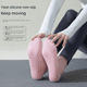thumbnail image 2 of Calcetines de yoga de algodón 90%, de silicona antideslizante, para interiores, para fitness, pilates, de malla sin hueso, para mujer, 2 of 5