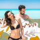thumbnail image 4 of 1 pieza de toalla de playa de tela de felpa doble de fibra ultrafina con varios estampados, toalla de playa, chal de natación y protector solar, 4 of 4