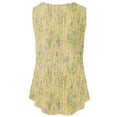 thumbnail image 4 of Tank Tops for Women Trendy Sleeveless Floral Summer Shirts Casual Dressy Blouses Flowy Boho Beach Outfits, 4 of 4