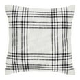 thumbnail image 5 of VHC Brands Plaid Pillow, Black, 18x18, 5 of 6