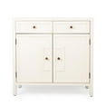 thumbnail image 6 of Beaumont Lane Metropolitan Living Console Cabinet in White, 6 of 9