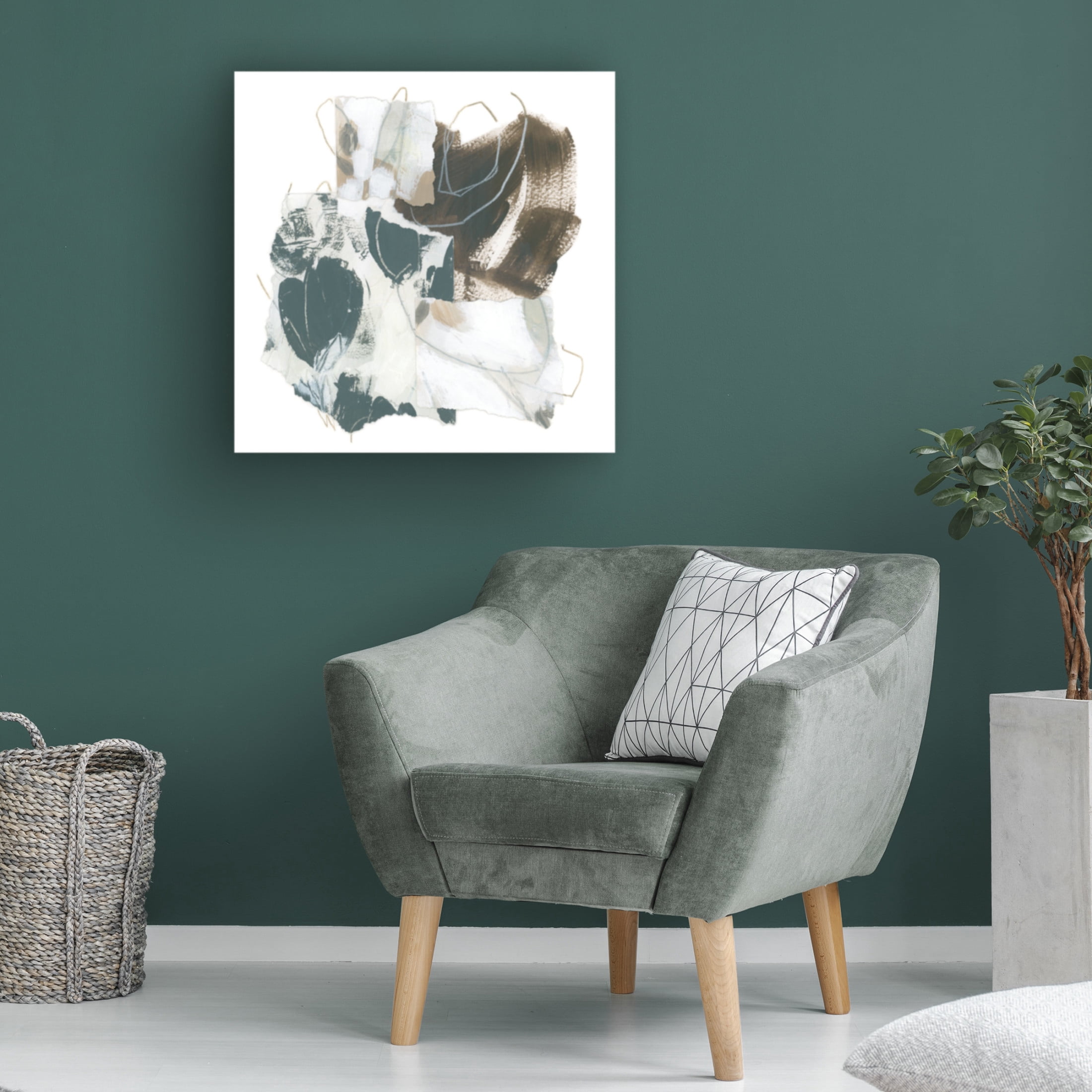 Trademark Fine Art June Erica Vess Cortar II Canvas Wall Art