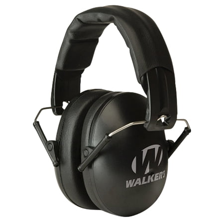 Youth Black Game - WALKERS GAME EAR YOUTH & WOMEN FOLDING EAR MUFF 27 DB BLACK