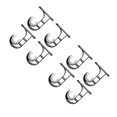 thumbnail image 3 of MLINS 8 PCS  Heavy Duty Curtain Hooks Ceiling Curtain Rod Brackets Curtain Rod Hanger Curtain Brackets Curtain Rod Holders Brackets Curtain Pole Brackets, 3 of 8