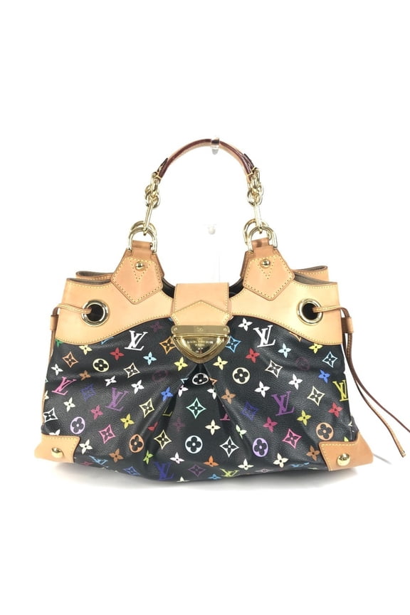 Pre-Owned LOUIS VUITTON M40124 Monogram Multicolore Ursula Tote Shoulder Bag in Canvas, Men's...