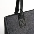 thumbnail image 4 of OriginA felt Handbags for Women Shoulder bag simple medium，gray, 4 of 5