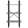 thumbnail image 3 of vidaXL Storage Shelf Concrete Grey 60x30x105 cm Engineered Wood, 3 of 4
