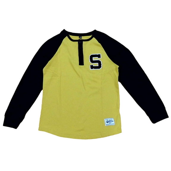 Southpole Boys Long Sleeve Shirt 10-12, Mustard
