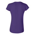 thumbnail image 3 of Gildan T-Shirt Softstyle pour Femmes, P, Violet, 3 of 3