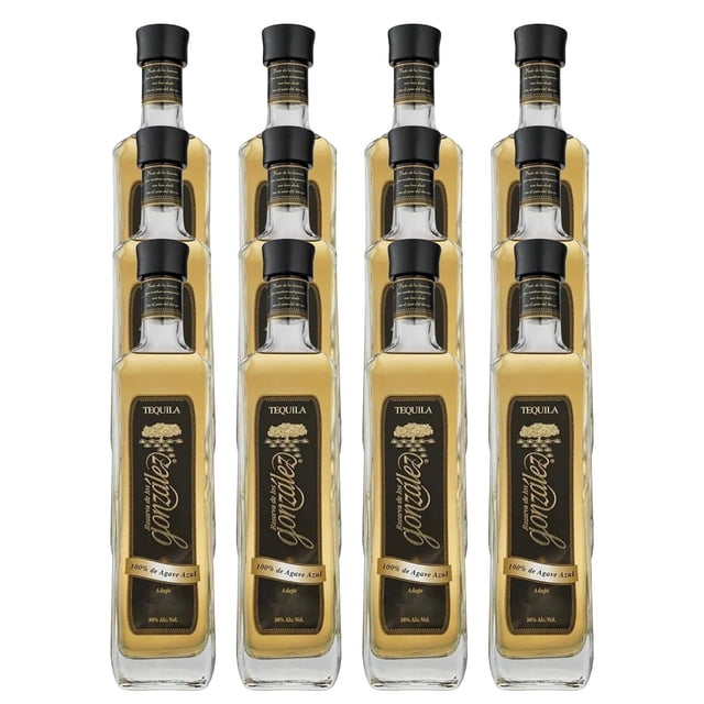 Pack de 12 Tequila Reserva De Los Gonzalez Añejo 700 ml