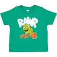 thumbnail image 3 of Inktastic Rawr I'm 4 Baby Triceratops Boys or Girls Toddler T-Shirt, 3 of 5