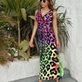thumbnail image 3 of Animal Print Patterns Sleeveless Dress Female Clothing Dress Women Summer 2025 Dress, 3 of 7