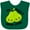 Green, variant on Inktastic We Make a Great Pear Valentine Girls Baby Bib