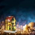 Aijlhda Hot Sale New Christmas Decorations Micro Landscape Resin House