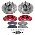 thumbnail image 2 of PowerStop Front Z23 Evolution Sport Brake Pad and Rotor Kit with Red Powder Coated Calipers Fits: FORD Select Models KC6821, 2 of 4