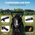 thumbnail image 5 of Wisairt 36V Kids Electric Dirt Bike, 15.5 mph High-Speed Electric Motorcycle Ride on Dirt Bike for Kids Aged 5-10, 133 lbs Max Load, 10-mile Range, Waterproof Seat, Orange & Black, 5 of 9