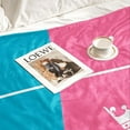 thumbnail image 3 of LHSHID Wedding Gifts for Newlywed Couple Mr and Mrs Honeymoon Throw Blanket Anniversary Romantic Gifts for Women Men Couples Gifts for Her Him Girlfriend Boyfriend Blankets for Couch Bedches 60x80in, 3 of 5