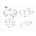 thumbnail image 5 of PARION TV STAND WHITE SAPPHIRE OAK, 5 of 5