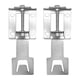 thumbnail image 1 of Soporte de campana extractora ajustable de 2 piezas, soporte de fijación para colgar en la pared, soporte telescópico fácil de instalar para uso, 1 of 9