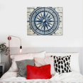 thumbnail image 5 of Orinice Compass Wood Vintage Fine Art Aesthetic Poster & Print Wall Painting for Classroom Kitchen Office Farmhouse Bathroom Decor 20x16in, 5 of 6