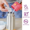 thumbnail image 2 of b.box 12 oz Insulated Kids Water Bottle, Stainless Steel, Leakproof - Strawberry Shake, 2 of 9