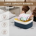 thumbnail image 2 of CHERISHGARD 4 Pack Woven Storage Baskets ，Cotton Rope Basket for Toy，Book and Blankets, 2 of 6