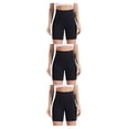 thumbnail image 2 of Minnieouse Pantalones cortos de cintura alta para mujer, sin costuras, con bolsillo lateral, para levantamiento de glúteos y caderas, para Type1 NO1, 2 of 6
