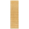 thumbnail image 2 of SAFAVIEH Abstract Yorick Striped Polyester Runner Rug, Gold/Ivory, 2'3" x 8', 2 of 6