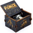 thumbnail image 1 of Caja de música de madera negra ZHAOCHENG Star Wars decoración del hogar manualidades para niños, 1 of 5